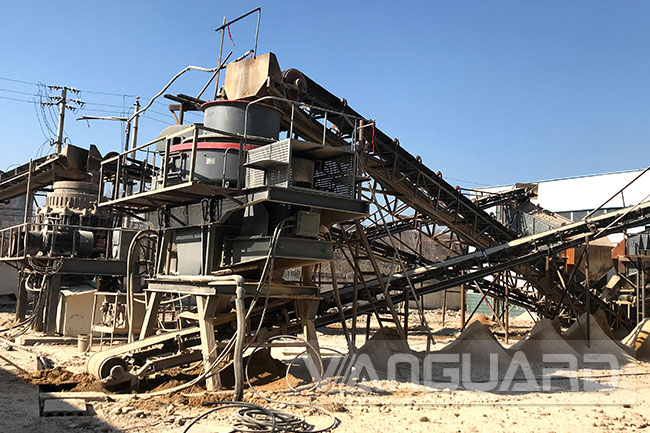 jaw crusher, cone crusher for river stone, Vanguard Machinery