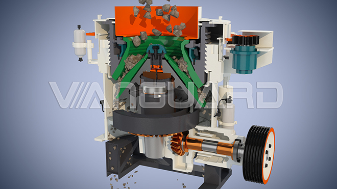 , crawler type mobile impact crusher plant, cone crusher for river stone, Vanguard Machinery