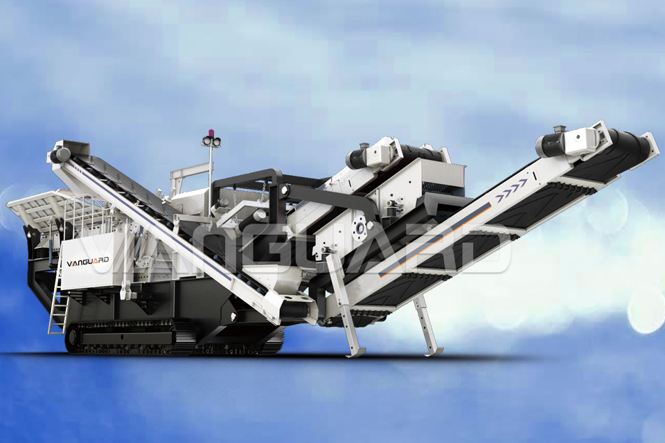 Ascended the throne with honor and glorious Crawler type mobile crushing plant was launched as the core brand of the industry.