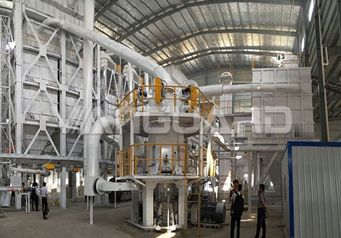 190 ultra fine vertical mill in Ningxia 