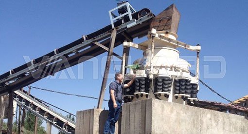 cone crusher, granite cone crusher plant, Vanguard Machinery